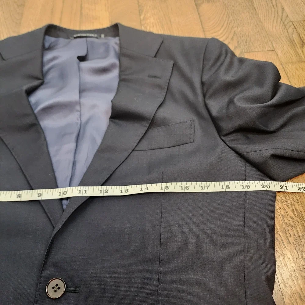 SuitSupply Lazio Single Breasted Blazer Sport Coat Size 38L Wool Suit Super 110s